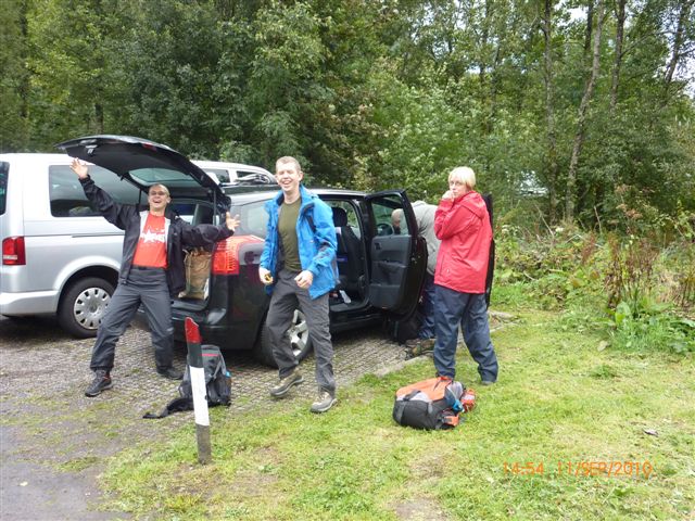 Cramped 7 seater car