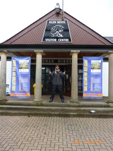 Visitor Centre at bottom of Ben Nevis